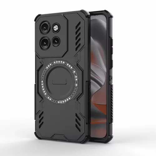 Techsuit - ArmorMag ütésálló tok - Motorola Edge 50 Neo / Edge 60 Neo / Motorola ThinkPhone 25 - Fekete