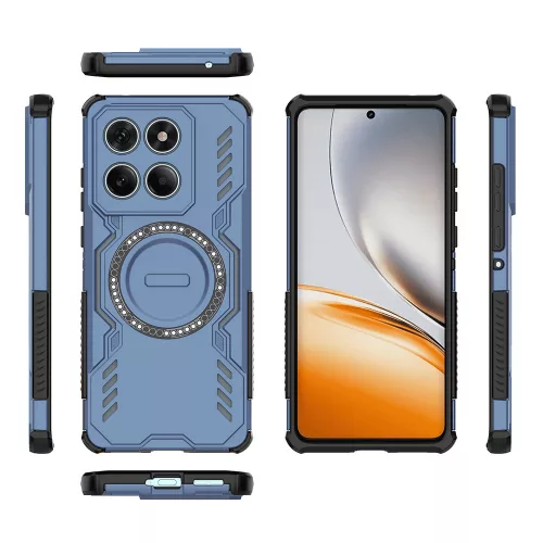 Techsuit - ArmorMag ütésálló tok - Motorola Edge 60 / Edge 60 Fusion - Kék
