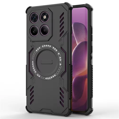 Techsuit - ArmorMag ütésálló tok - Motorola Edge 60 Pro - Fekete