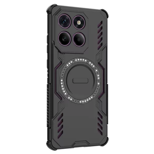 Techsuit - ArmorMag ütésálló tok - Motorola Edge 60 Pro - Fekete