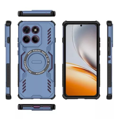 Techsuit - ArmorMag ütésálló tok - Motorola Edge 60 Pro - Kék