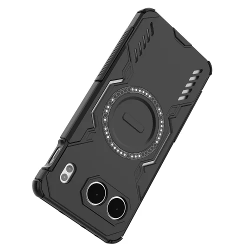 Techsuit - ArmorMag ütésálló tok - OnePlus Nord 4 - Fekete