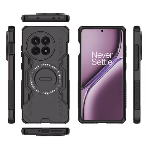 Techsuit - ArmorMag ütésálló tok - OnePlus 13R - Fekete