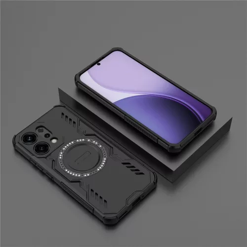 Techsuit - ArmorMag ütésálló tok - Oppo Reno14 - Fekete