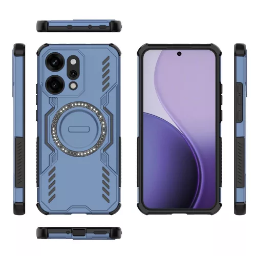 Techsuit - ArmorMag ütésálló tok - Oppo Reno14 Pro - Kék