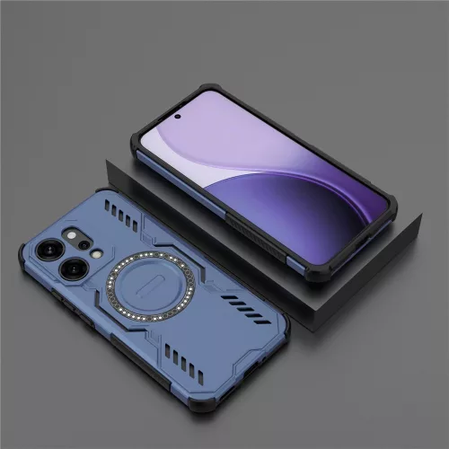 Techsuit - ArmorMag ütésálló tok - Oppo Reno14 Pro - Kék