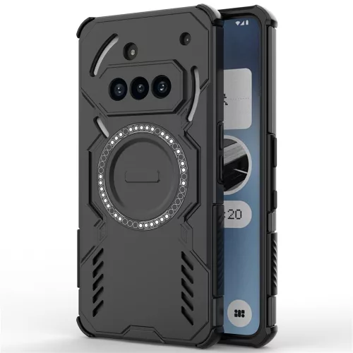 Techsuit - ArmorMag ütésálló tok - Nothing Phone (3a) - Fekete