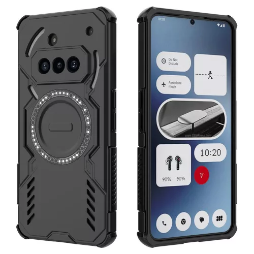 Techsuit - ArmorMag ütésálló tok - Nothing Phone (3a) - Fekete
