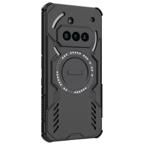 Techsuit - ArmorMag ütésálló tok - Nothing Phone (3a) - Fekete