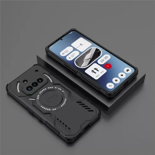 Techsuit - ArmorMag ütésálló tok - Nothing Phone (3a) - Fekete
