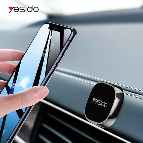 Yesido - Autós tartó (C81) - Mágneses tapadás, Multipurpose Features, Műszerfalra - Space Gray