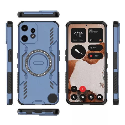 Techsuit - ArmorMag ütésálló tok - Nothing CMF Phone 2 Pro - Kék