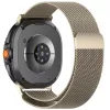 Techsuit - Watchband (W009)- Samsung Galaxy Watch8 40mm/Watch8 44mm/Watch8 Classic/Watch9 40mm/Watch9 44mm - Natural Titanium
