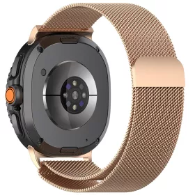   Techsuit - Watchband (W009) - Samsung Galaxy Watch8 40mm/Watch8 44mm/Watch8 Classic/Watch9 40mm/Watch9 44mm - Rose Gold