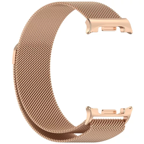 Techsuit - Watchband (W009) - Samsung Galaxy Watch8 40mm/Watch8 44mm/Watch8 Classic/Watch9 40mm/Watch9 44mm - Rose Gold