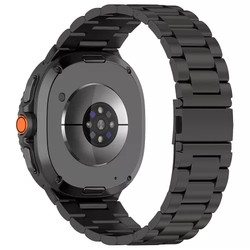 Techsuit - Watchband (W010) - Samsung Galaxy Watch8 40mm/Watch8 44mm/Watch8 Classic/Watch9 40mm/Watch9 44mm - Black