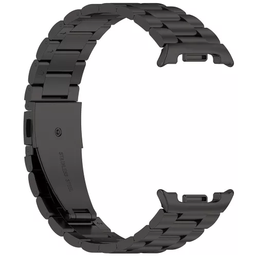 Techsuit - Watchband (W010) - Samsung Galaxy Watch8 40mm/Watch8 44mm/Watch8 Classic/Watch9 40mm/Watch9 44mm - Black