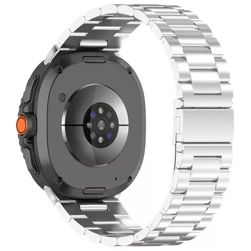 Techsuit - Watchband (W010) - Samsung Galaxy Watch8 40mm/Watch8 44mm/Watch8 Classic/Watch9 40mm/Watch9 44mm - Silver