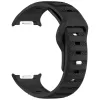 Techsuit - Watchband (W050) - Samsung Galaxy Watch8 40mm/Watch8 44mm/Watch8 Classic/Watch9 40mm/Watch9 44mm - Black