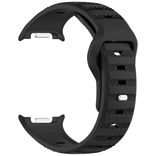 Techsuit - Watchband (W050) - Samsung Galaxy Watch8 40mm/Watch8 44mm/Watch8 Classic/Watch9 40mm/Watch9 44mm - Black