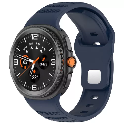 Techsuit - Watchband (W050) - Samsung Galaxy Watch8 40mm/Watch8 44mm/Watch8 Classic/Watch9 40mm/Watch9 44mm - Blue