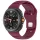 Techsuit - Watchband (W050) - Samsung Galaxy Watch8 40mm/Watch8 44mm/Watch8 Classic/Watch9 40mm/Watch9 44mm - Bordeaux