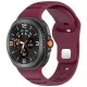 Techsuit - Watchband (W050) - Samsung Galaxy Watch8 40mm/Watch8 44mm/Watch8 Classic/Watch9 40mm/Watch9 44mm - Bordeaux