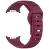 Techsuit - Watchband (W050) - Samsung Galaxy Watch8 40mm/Watch8 44mm/Watch8 Classic/Watch9 40mm/Watch9 44mm - Bordeaux