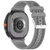 Techsuit - Watchband (W051) - Samsung Galaxy Watch8 40mm/Watch8 44mm/Watch8 Classic/Watch9 40mm/Watch9 44mm - Gray