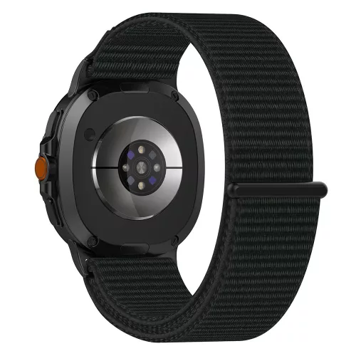 Techsuit - Watchband (W054) - Samsung Galaxy Watch8 40mm/Watch8 44mm/Watch8 Classic/Watch9 40mm/Watch9 44mm - Black
