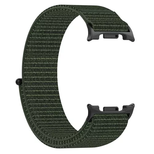 Techsuit - Watchband (W054) - Samsung Galaxy Watch8 40mm/Watch8 44mm/Watch8 Classic/Watch9 40mm/Watch9 44mm - Dark Green