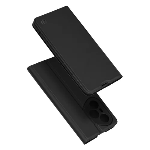 Techsuit - Magskin Book - Honor 400 Pro - Black