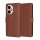 Techsuit - Leather Folio - Honor 400 - Brown