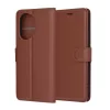 Techsuit - Leather Folio - Honor 400 - Brown