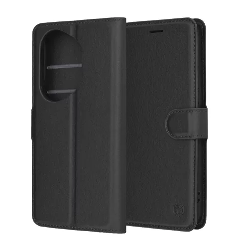 Techsuit - Leather Folio - Honor 400 Pro - Black