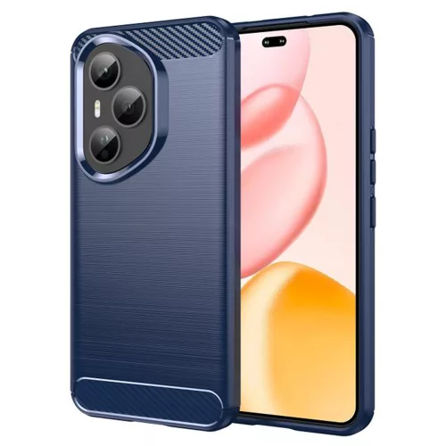 Techsuit - Carbon szilikon tok - Honor 400 Pro - Kék