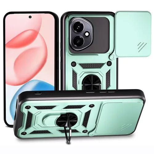 Techsuit - CamShield ütésálló tok - Honor 400 - Zöld