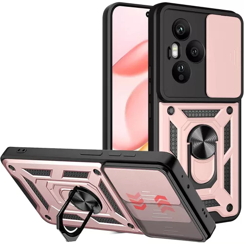 Techsuit - CamShield ütésálló tok - Honor 400 Pro - Rose Gold