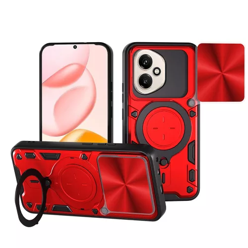 Techsuit - CamGuard Pro tok - Honor 400 - Piros