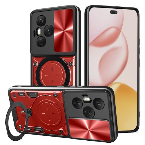 Techsuit - CamGuard Pro ütésálló tok - Honor 400 Pro - Piros