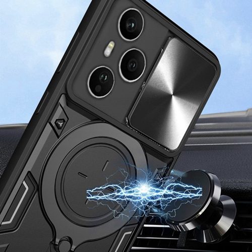 Techsuit - CamGuard Pro ütésálló tok - Honor 400 Pro - Piros