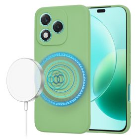   Techsuit - SoftFlex MagSafe tok - Honor 400 Lite - Mentazöld