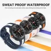 Techsuit - Watchband (W078) - Samsung Galaxy Watch8 40mm/Watch8 44mm/Watch8 Classic/Watch9 40mm/Watch9 44mm - Shadow Gray