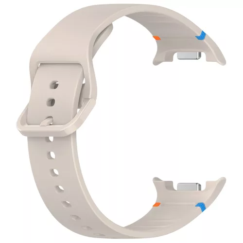 Techsuit - Watchband (W079) - Samsung Galaxy Watch8 40mm/Watch8 44mm/Watch8 Classic/Watch9 40mm/Watch9 44mm - Cashmere Cream