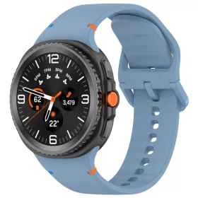   Techsuit - Watchband (W079) - Samsung Galaxy Watch8 40mm/Watch8 44mm/Watch8 Classic/Watch9 40mm/Watch9 44mm - Denim Blue