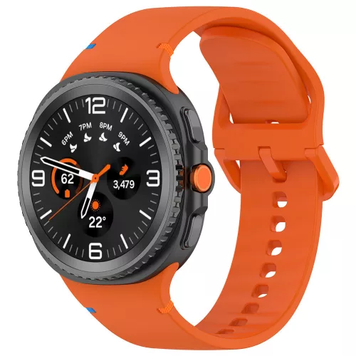 Techsuit - Watchband (W079) - Samsung Galaxy Watch8 40mm/Watch8 44mm/Watch8 Classic/Watch9 40mm/Watch9 44mm - Autumn Sienna