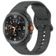 Techsuit - Watchband (W079) - Samsung Galaxy Watch8 40mm/Watch8 44mm/Watch8 Classic/Watch9 40mm/Watch9 44mm - Graphite Carbon