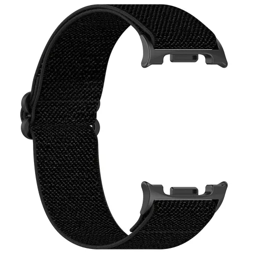 Techsuit - Watchband (W080) - Samsung Galaxy Watch8 40mm/Watch8 44mm/Watch8 Classic/Watch9 40mm/Watch9 44mm - Black