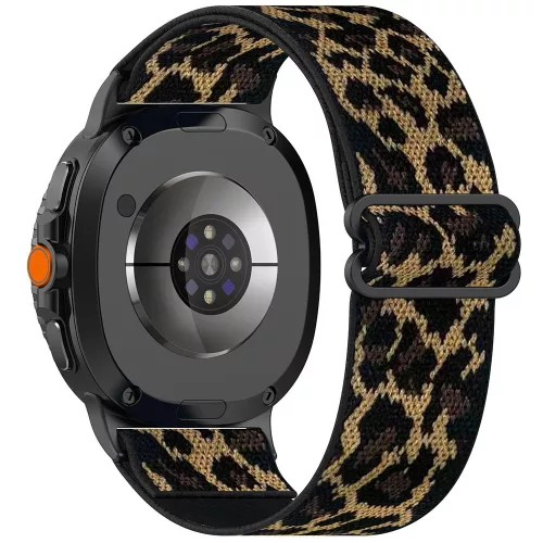 Techsuit - Watchband (W080) - Samsung Galaxy Watch8 40mm/Watch8 44mm/Watch8 Classic/Watch9 40mm/Watch9 44mm - Savanna Brown