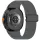 Techsuit - Watchband (W080) - Samsung Galaxy Watch8 40mm/Watch8 44mm/Watch8 Classic/Watch9 40mm/Watch9 44mm - Graphite Mosaic